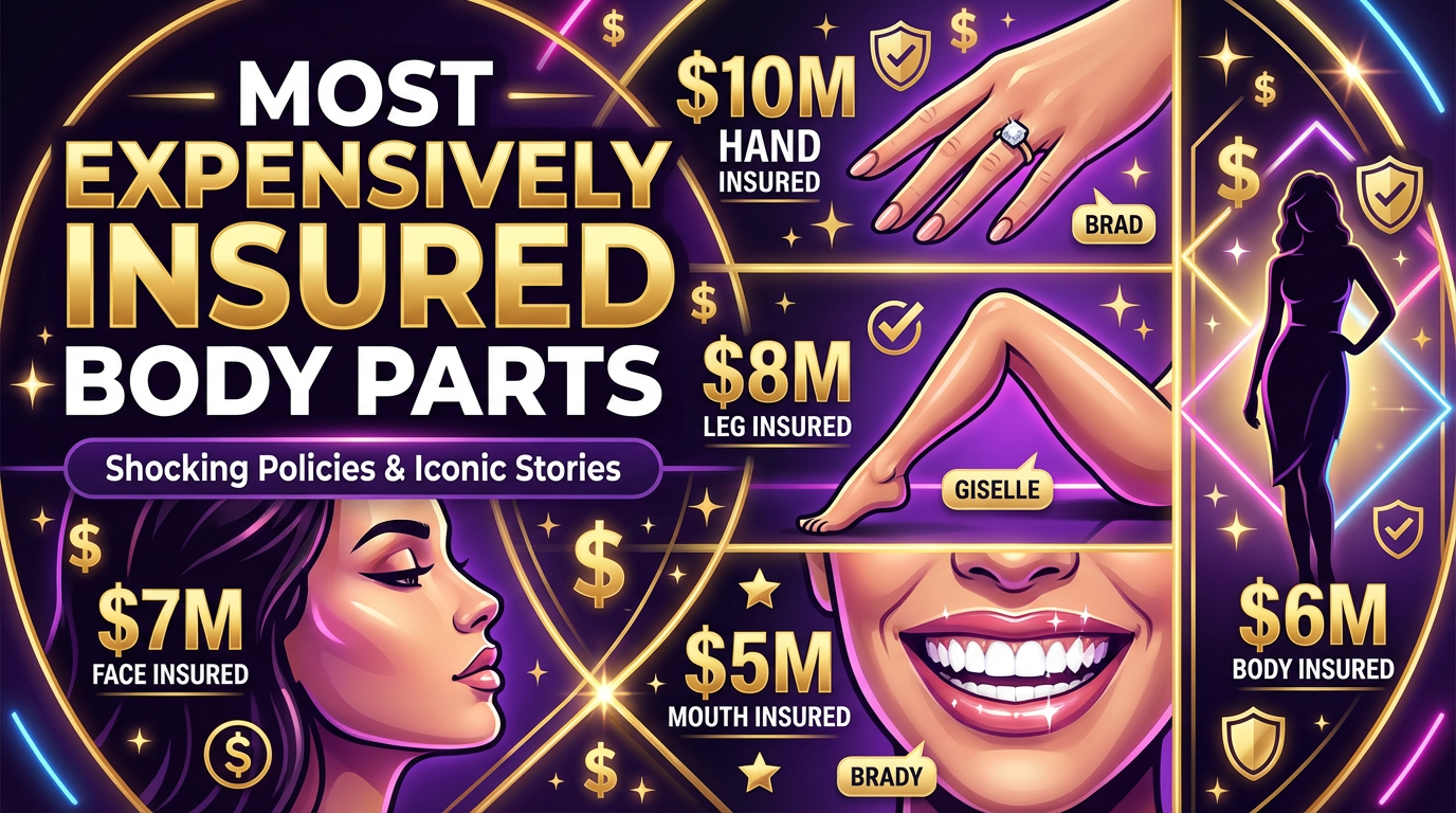 The Most Expensively Insured Celebrity Body Parts