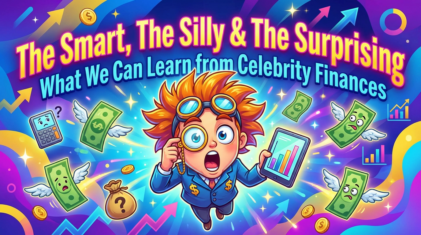 What We Can Learn from Celebrity Finances — The Smart, The Silly & The Surprising