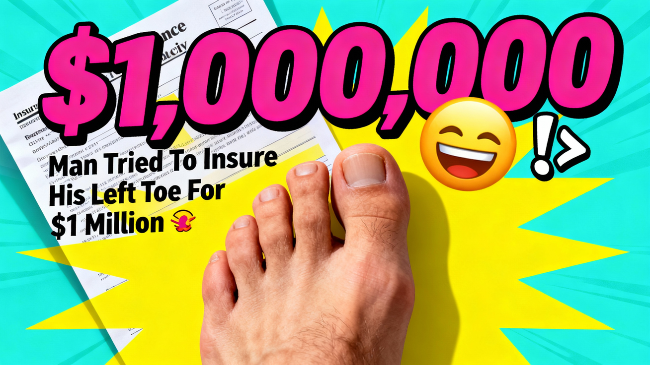 Man Insures Toe for $1 Million: The Quirky World of Celebrity and Unique Body-Part Insurance