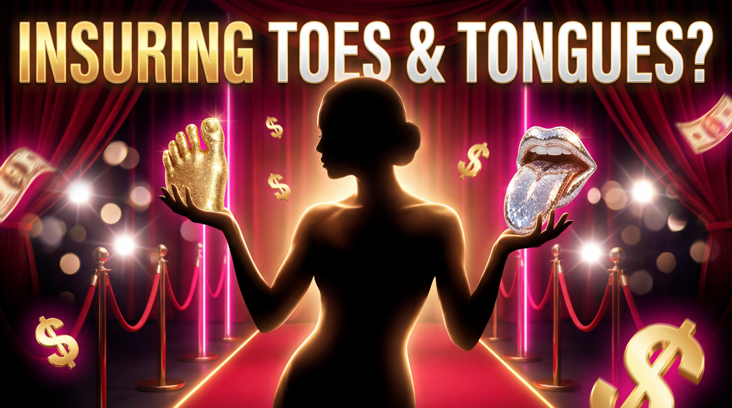 Celebs Insuring Toes and Tongues — Yes, That’s a Real Thing 😲