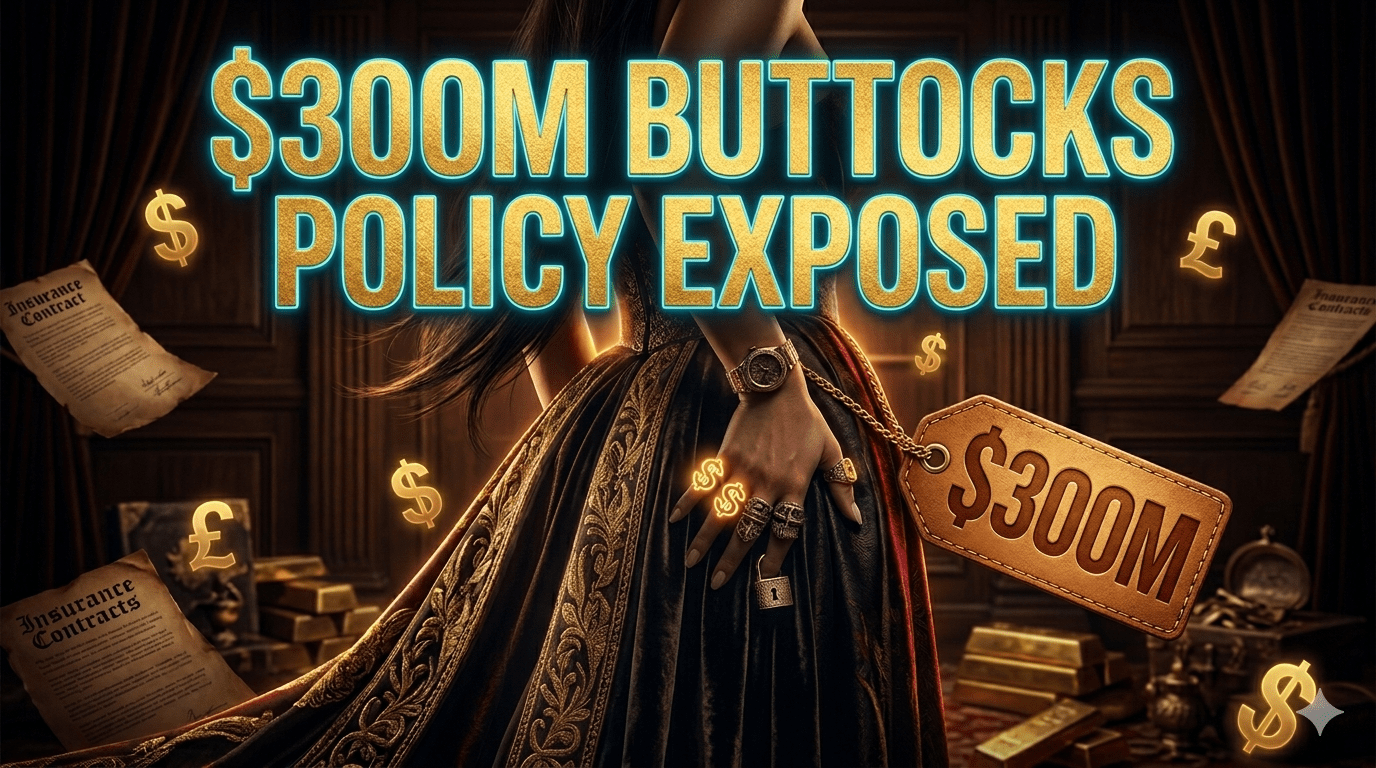 Jennifer Lopez Buttocks Insurance