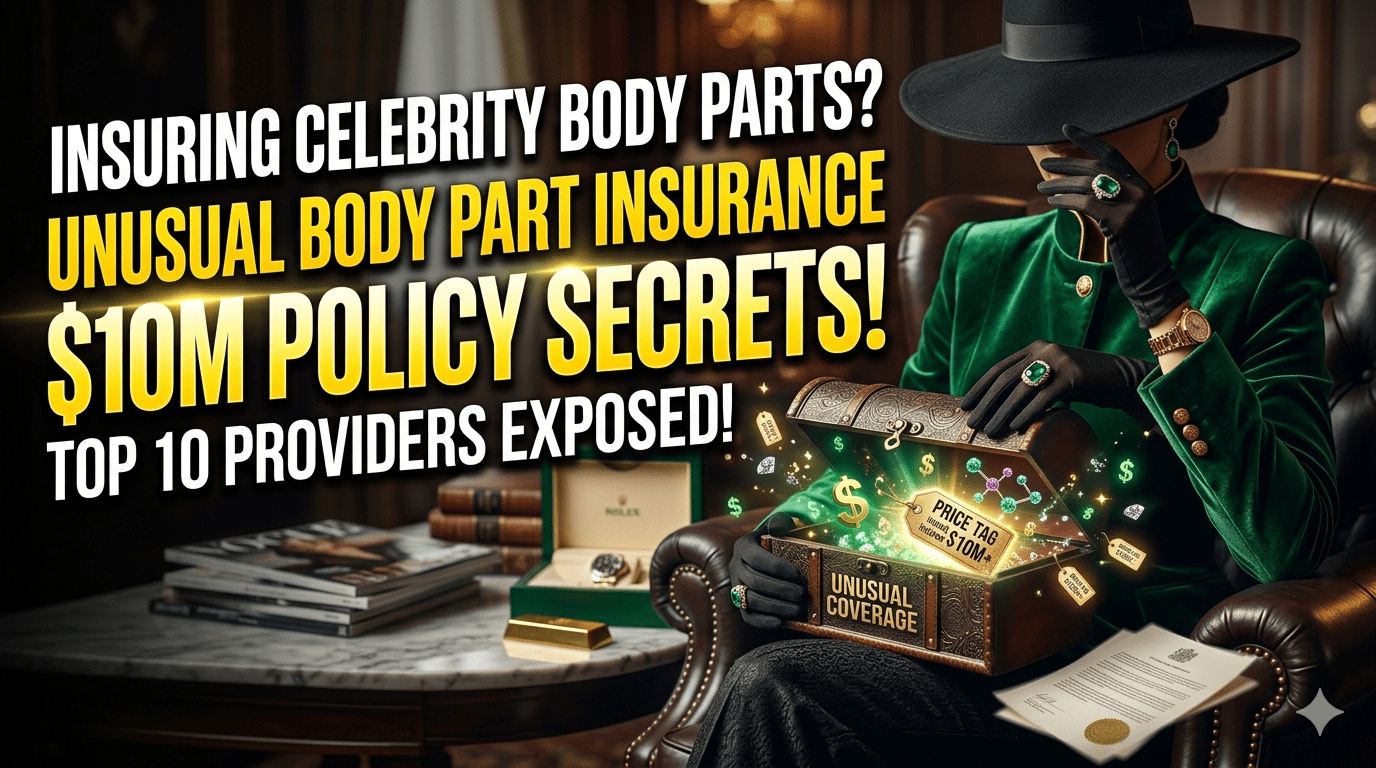 Lloyd of London top 10 insurance providers celebrity body parts market