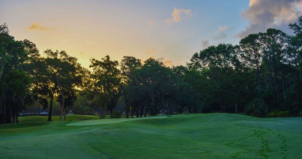 Green golf course with flag, representing hole-in-one prize insurance